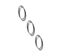 Congparts 8-94411-295-1 5-12121-031-0 Lot de 3 segments de piston compatibles avec excavatrice Sumitomo S85UX S100F2 compatible avec moteur Isuzu 3KC1 3KC1PA