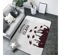 Congratulation New Class - Tapis d'intérieur antidérapant lavable pour décoration de salon, chambre à coucher, salon, 203,2 x 147,3 cm