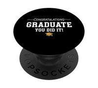 Congratulations Graduate You Did it Graduation Congrats PopSockets PopGrip Adhésif