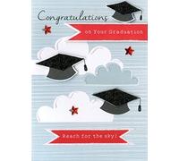 Congratulations On Your Graduation-Graduation HSW057 Carte faite à la main