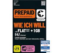 Congstar - Kit de démarrage Smart-Mix - 10 startguthaben, bezug Uniquement avec Tiger - œuf - aufladeprämie et provisoirement en gemäß provisionsübersicht