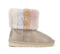 Conguitos - Bottes australiennes pour fille avec fourrure en beige pour Fille (Beige/Tailla 29)