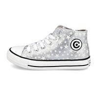 Conguitos Femme Street Style Basket, Argent, 36 EU