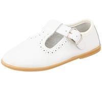 Conguitos Garçon Fille Bel Semelle de Mocassin, Blanc, 20 EU