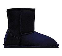 Conguitos Garçon Fille Bottes d'hiver Chaussure Bateau, Noir, 28 EU