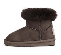 Conguitos Garçon Fille Bottes d'hiver Chaussure Bateau, Taupe, 30 EU