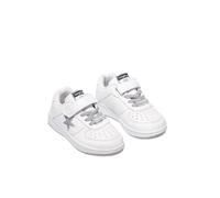 Conguitos Garçon Unisex Kinder Blanc (Napa) Basket, 34 EU