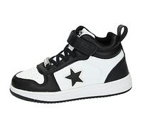 Conguitos Garçon Unisex Kinder Napa Noir/Blanc Basket, 26 EU