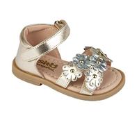 Conguitos - Sandales pour bébés imprimé marguerites en or pour garçons et filles (Sand/Tailla 25)