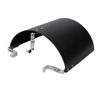 Conical Air Filter Cover Heat Guard Black Conical Air Filter | Protects cylindrical filters, steel construction, prevents heat soak, enhances pour horsepower, 4in max