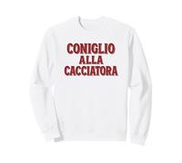 Coniglio Alla Cacciatora | Concept Typographique Patrimonial Sweatshirt