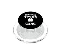 Conjoined Twin Apparel | Design Mignon et drôle de Jumeaux PopSockets PopGrip pour MagSafe