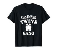 Conjoined Twin Apparel | Design Mignon et drôle de Jumeaux T-Shirt Graphique avec Valeur