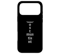 Conjugaison Active - Professeur Latin Langue Latine Coque pour iPhone 17 Pro Max