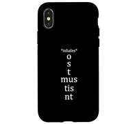 Conjugaison Active - Professeur Latin Langue Latine Coque pour iPhone X/XS