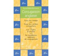 Conjugaison anglaise
