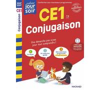 Conjugaison CE1 - Cahier Jour Soir Conçu et recommandé par les enseignants - Bernard Séménadisse - Magnard - broché - Scolaire / Universitaire
