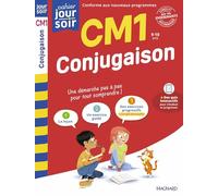 Conjugaison CM1 - Cahier Jour Soir: Conçu et recommandé par les enseignants