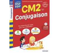 Conjugaison CM2 - Cahier Jour Soir Conçu et recommandé par les enseignants - Bernard Séménadisse - Magnard - broché - Scolaire / Universitaire
