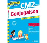Conjugaison CM2 - Nouveau Cahier du jour Cahier du soir