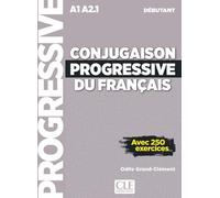 Conjugaison progressive débutant + CD audio NC Avec 250 exercices et 1 CD Audio - Odile Grand-Clément - Cle International - Livre CD - Méthode de langue CD