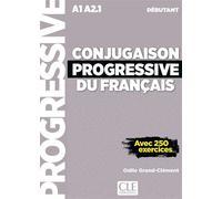 Conjugaison progressive débutant - Odile Grand-Clément - Cle International - broché - Méthode de langue
