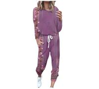 Conjunto Deportivo Mujer - Ensemble Femme Tenu Élégant Pull Manches Longues Confortable Pantalon Large Moderne Professionnel Bureau Sortie