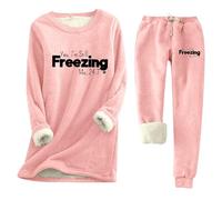 Conjunto Deportivo Mujer - Ensemble Femme Tenu Élégant Pull Manches Longues Confortable Pantalon Large Moderne Professionnel Bureau Sortie