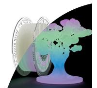 Conjure filament PLA phosphorescent 1,75 mm pour imprimante 3d, blanc à la lumière du jour, brille dans le noir, bobine 1 kg