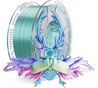 Conjure Silk Rainbow Pla Filament Pour Imprimante 3D, Multicolore Rainbow Pla Rouge Bleu Violet Jaune Vert Mini Filament 1.75Mm Filament Pour Impression 3D 1Kg/2.2Lb[PLA9183244]