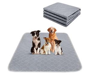 Conkote Tapis d'urine réutilisable pour chiens, très absorbant, lavable, imperméable et antidérapant pour la mise bas, l'incontinence, le pot, la cage - 121,9 x 152,4 cm