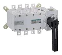 Conmut. I-0-II, 4x250A, accion. frontal