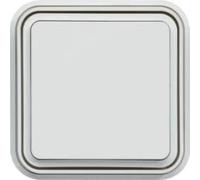 Conmutador, empotrar, blanco