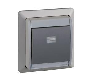 CONMUTATEUR GRIS IP55 POUR EXTÉRIEUR MONOBLOCK ENTRAÎNEMENT GRIS SIMON 44 AQUA