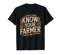 Connais Ton Producteur Aliments Locaux Marche Fermier Fermes T-Shirt