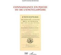 Connaissance en poche ou de l'Encyclopédie Giovanni Dotoli (Auteur)