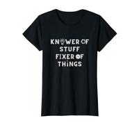 Connaisseur de Trucs, fixateur de Choses, graphisme de Construction Amusant T-Shirt Graphique avec Valeur