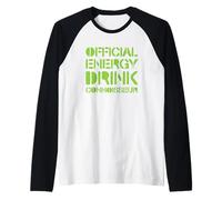 Connaisseur Officiel des Boissons énergisantes Manche Raglan