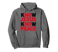 Connaissez Jésus, Connaissez la Paix, la Religion, Les Dieux, l'église, Sweat à Capuche