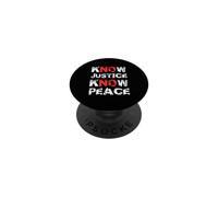Connaissez la Justice, Connaissez la Paix PopSockets PopGrip Adhésif