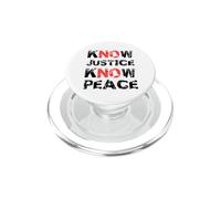 Connaissez la Justice, Connaissez la Paix PopSockets PopGrip pour MagSafe