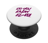 Connaissez-Vous El-Roi. Le Dieu Qui voit. Jéhovah. Jésus-Christ PopSockets PopGrip Adhésif