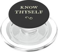 Connaissez-Vous la philosophie Grecque Know Thyself PopSockets PopGrip pour MagSafe