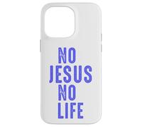 Connaître Jésus Vie Foi Religieux Christianisme Bible Cadeau Coque pour iPhone 14 Pro Max