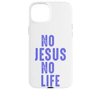 Connaître Jésus Vie Foi Religieux Christianisme Bible Cadeau Coque pour iPhone 15 Plus