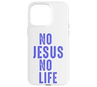 Connaître Jésus Vie Foi Religieux Christianisme Bible Cadeau Coque pour iPhone 15 Pro Max