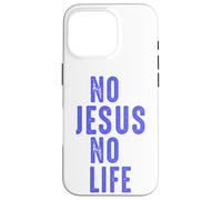 Connaître Jésus Vie Foi Religieux Christianisme Bible Cadeau Coque pour iPhone 16 Pro