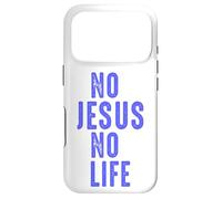 Connaître Jésus Vie Foi Religieux Christianisme Bible Cadeau Coque pour iPhone 17 Pro