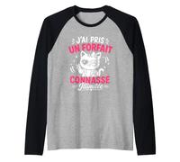 Connasses Copine Humour Blague J'Ai Pris Un Forfait Connasse Manche Raglan