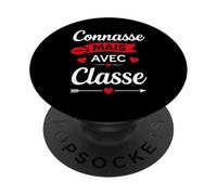 Connasses mais avec rôle Idée Amie Copine Connasse PopSockets PopGrip Adhésif
